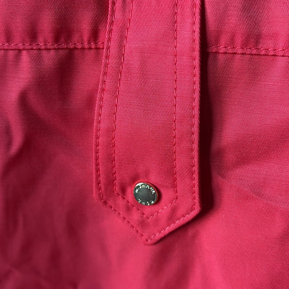 Michael Kors Double Breasted Gold Button and Zippers Trench Coat - Picture 9 of 12